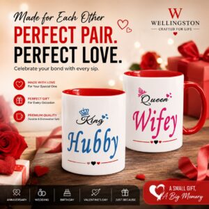 1087 Mug - Hubby/ Wife