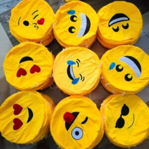 1754 Smiley 30 CM - Yellow Assorted Designs