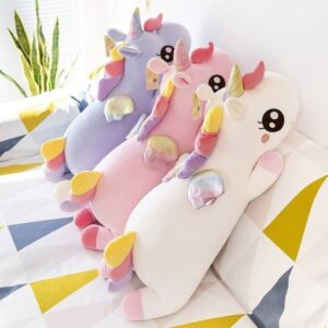 1619 Unicron 60 CM LYING - Pink, White - MOQ 2