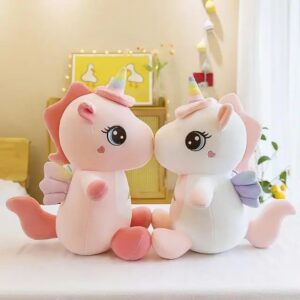 1878 Unicorn 30 CM - Pink, White - MOQ 2