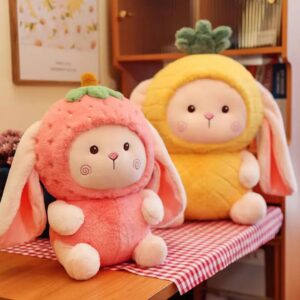 2155 Sheep FRUITS - Pink, Yellow - MOQ 2