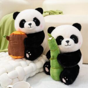 2182 Panda - 30 CM WOODENLOG - MOQ 2