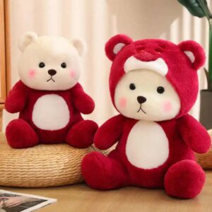 2140 Bear HODDIE - Maroon