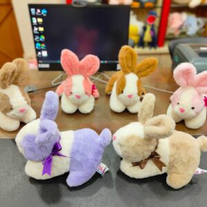 1301 Bunny LYING - Assorted 6 Colours - MOQ 6
