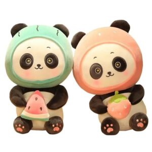 1737 Panda 45 CM FRUITS - Watermelon, Strawberry - MOQ 2